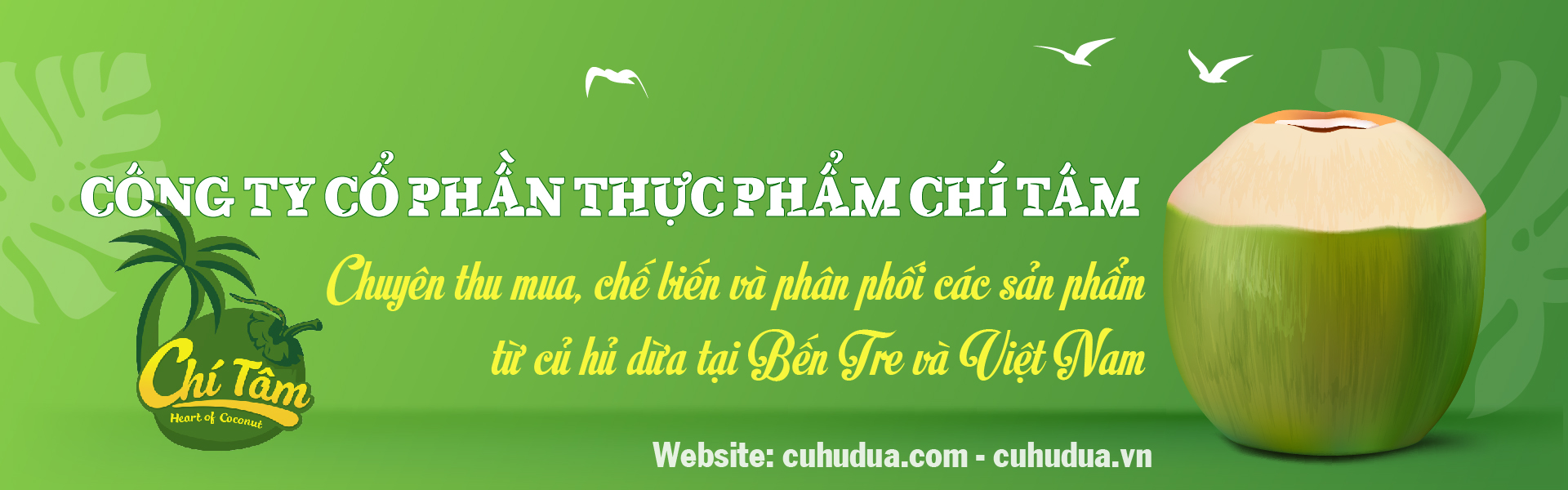 Củ hủ dừa Bến Tre