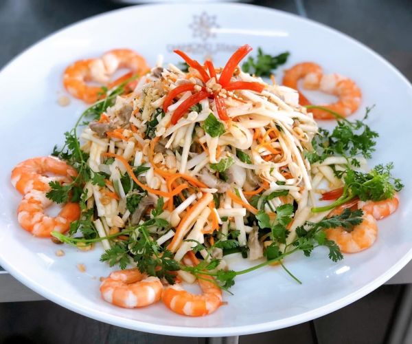 Cách làm Gỏi Củ Hủ Dừa Tôm Thịt ngon 