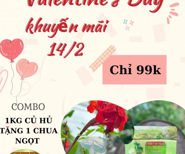 KHUYẾN MÃI VALENTINE DAY