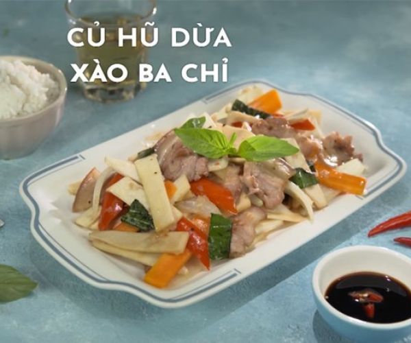 Cách làm CỦ HŨ DỪA XÀO BA CHỈCách làm CỦ HŨ DỪA XÀO BA CHỈ rất dễ làm và rất ngon !