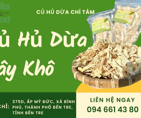 CỦ HỦ DỪA SẤY KHÔ