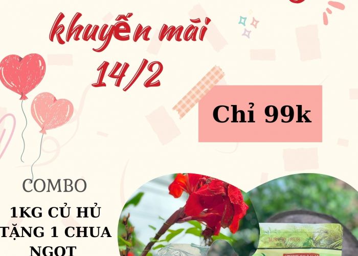 KHUYẾN MÃI VALENTINE DAY