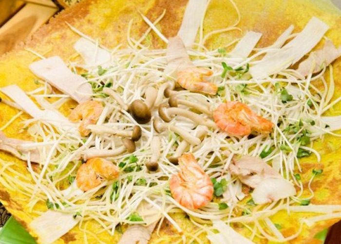 Cách làm bánh xèo củ hủ dừa