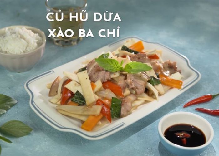 Cách làm CỦ HŨ DỪA XÀO BA CHỈCách làm CỦ HŨ DỪA XÀO BA CHỈ rất dễ làm và rất ngon !