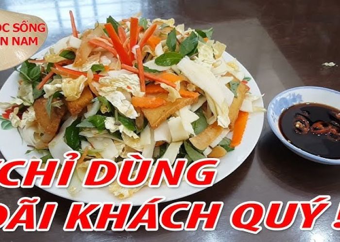 Cách làm Gỏi Củ hũ dừa Chay